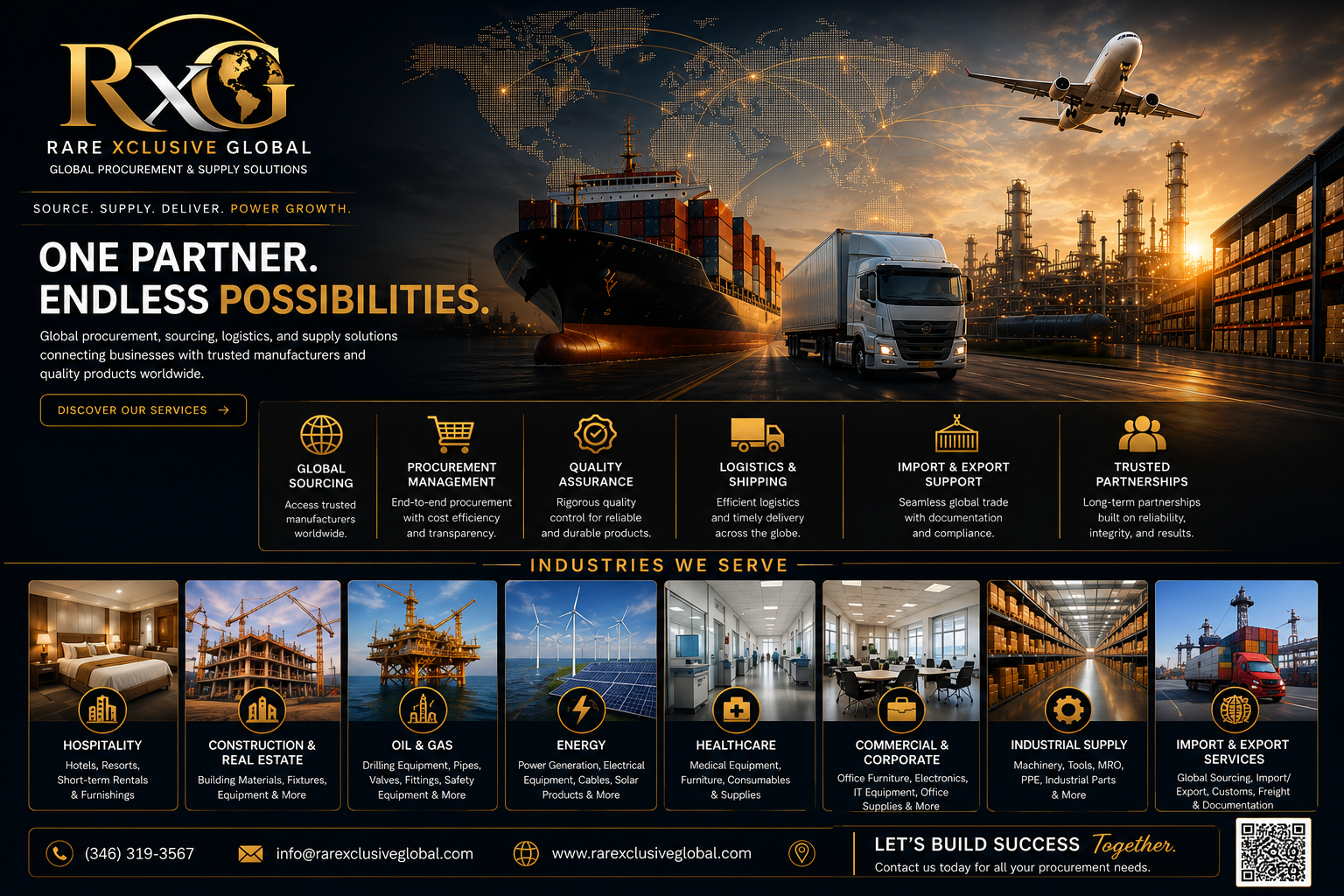Rare Xclusive Global procurement and supply solutions